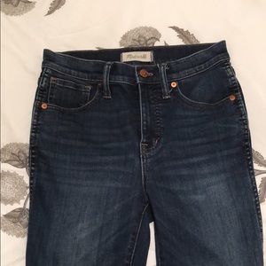 Madewell 10” High Rise Skinny Jeans